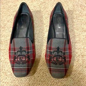 Vince Camuto Plaid loafers
